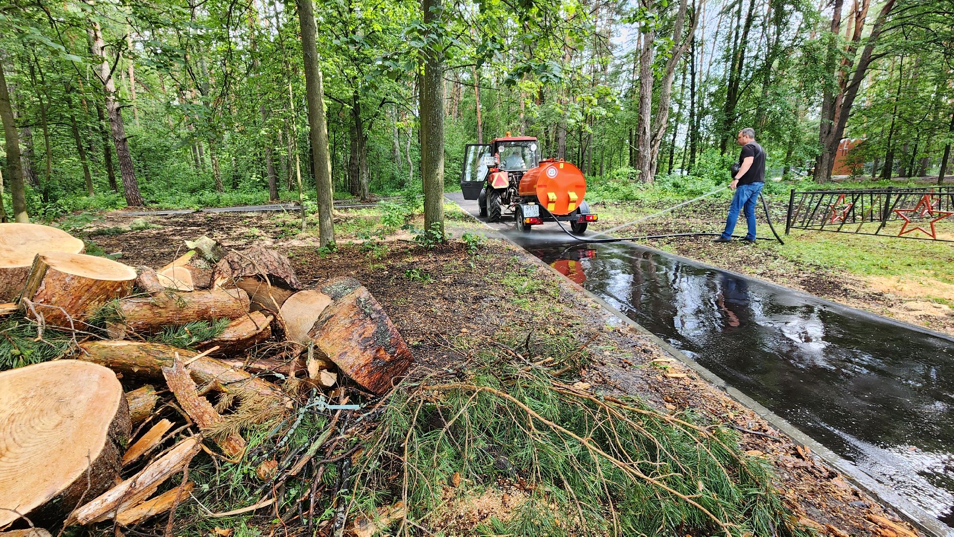 подготовка ко дню памяти и скорби, протвинский рубеж обороны, комбинат благоустройства,