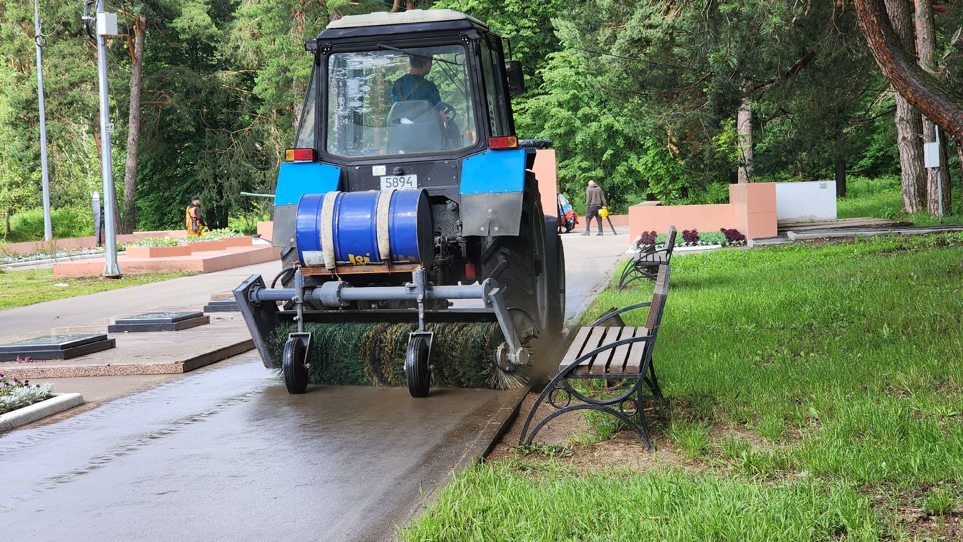 подготовка ко дню памяти и скорби, протвинский рубеж обороны, комбинат благоустройства,