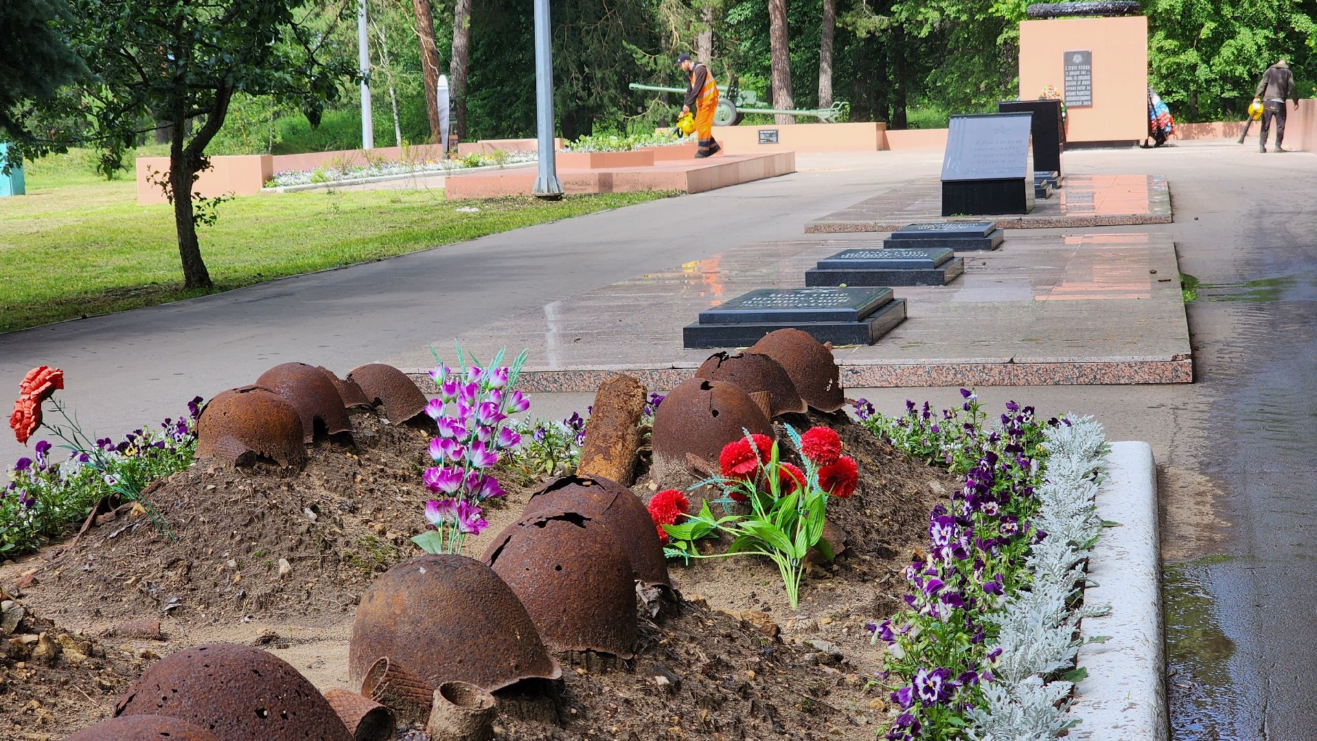 подготовка ко дню памяти и скорби, протвинский рубеж обороны, комбинат благоустройства,