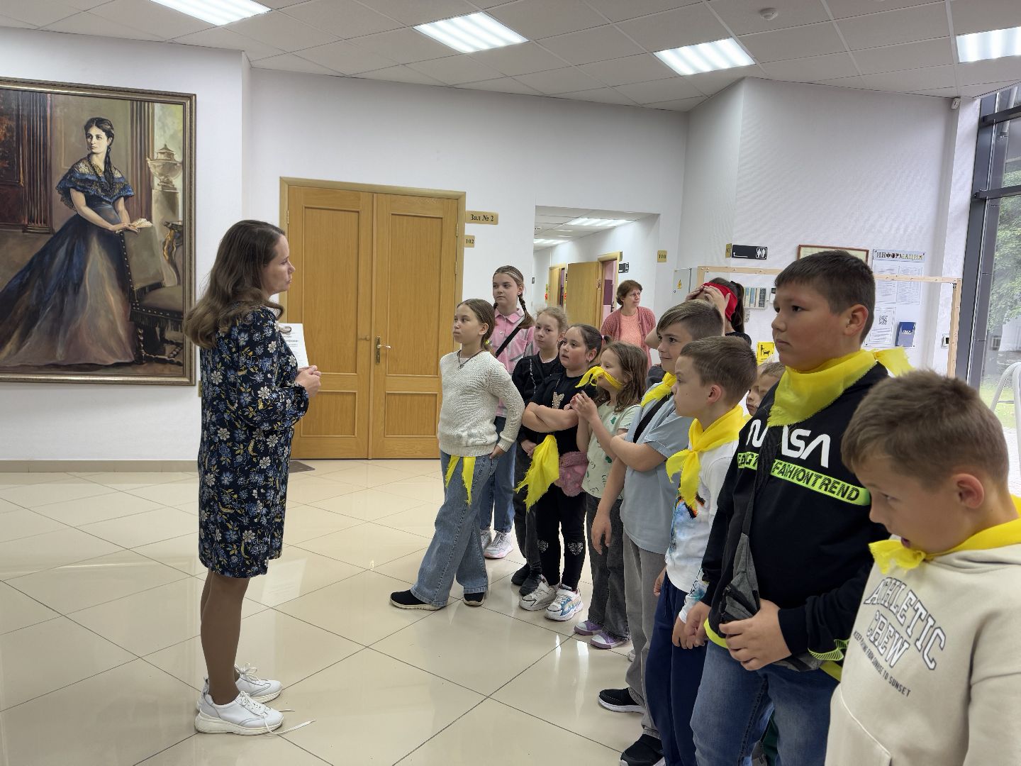 шаховская, дети, день памяти и скорби, музейный урок,