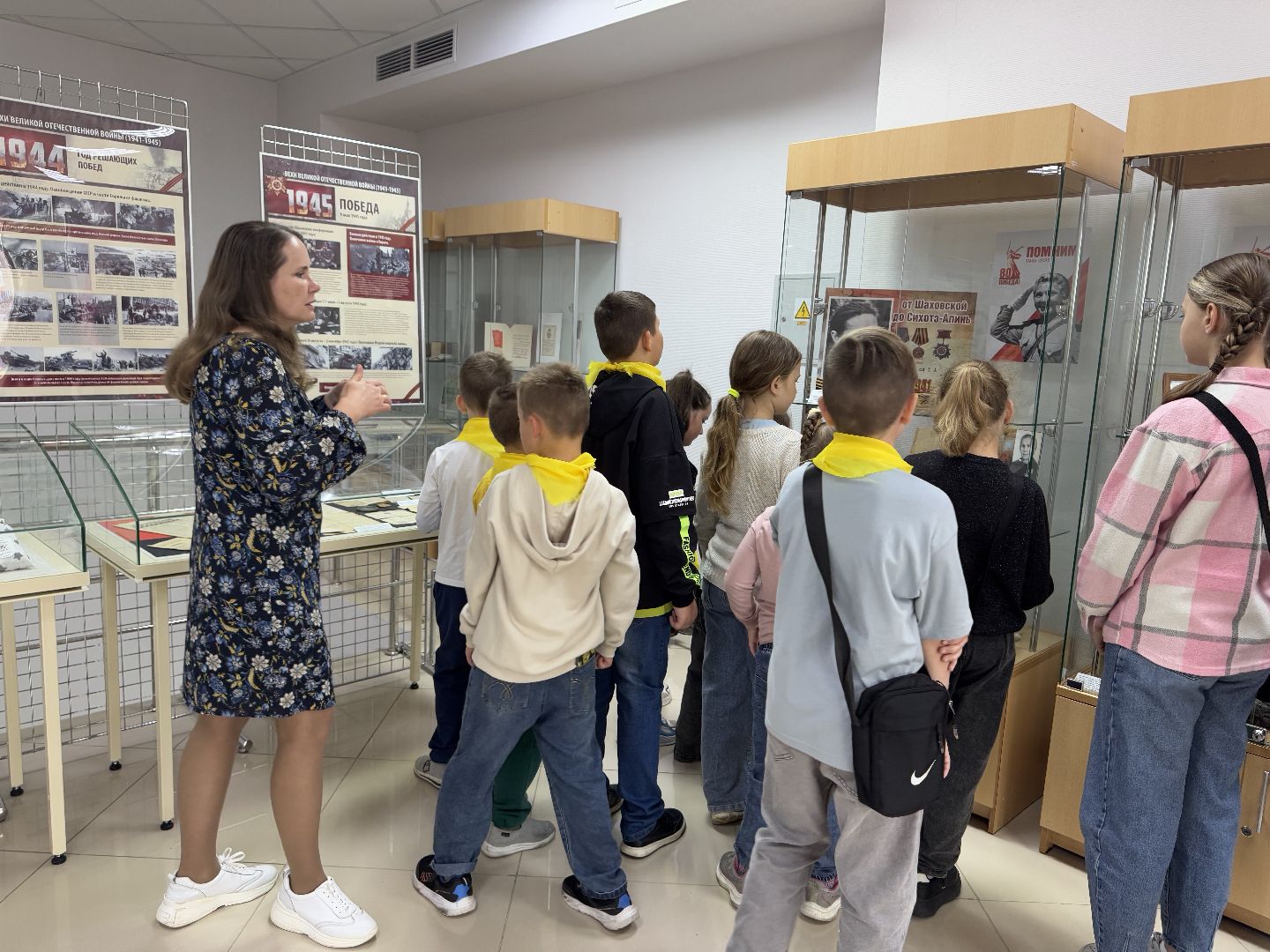 шаховская, дети, день памяти и скорби, музейный урок,