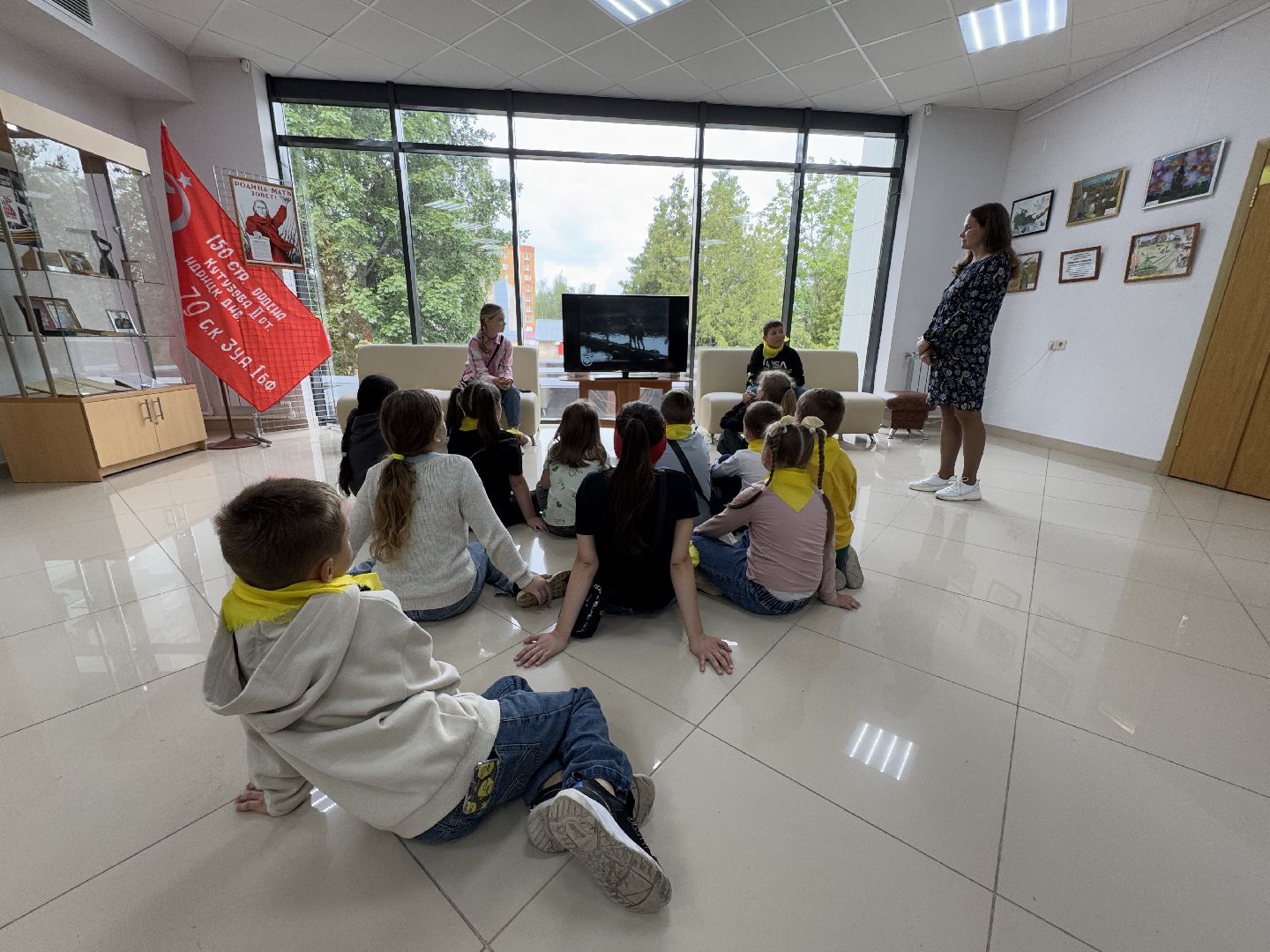 шаховская, дети, день памяти и скорби, музейный урок,