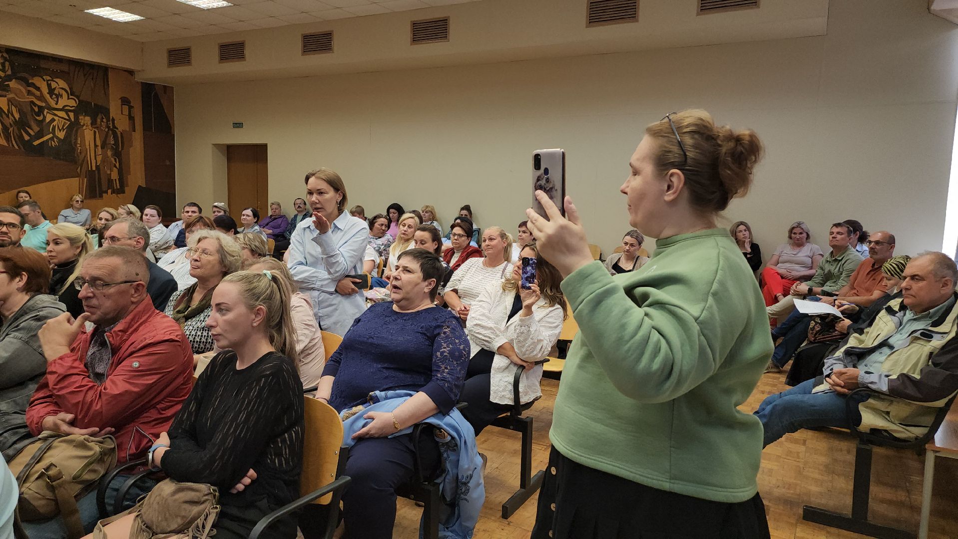 люберцы, дзержинский, выездная администиация, глава городского округа люберцы владимир волков, новая школа в дзержинске,