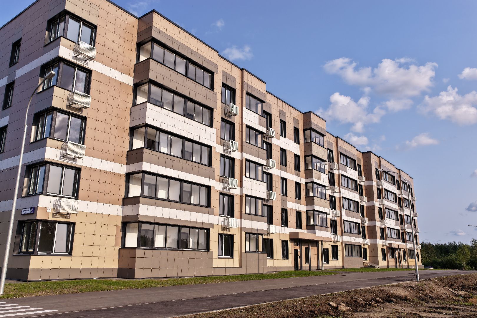 видео с коптера, переселение из аварийного жилья, дом для переселенцев в шатуре,