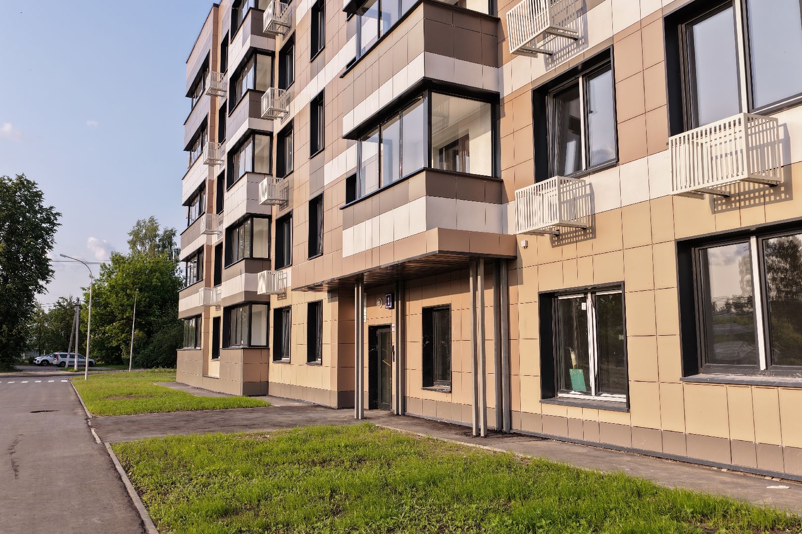 видео с коптера, переселение из аварийного жилья, дом для переселенцев в шатуре,