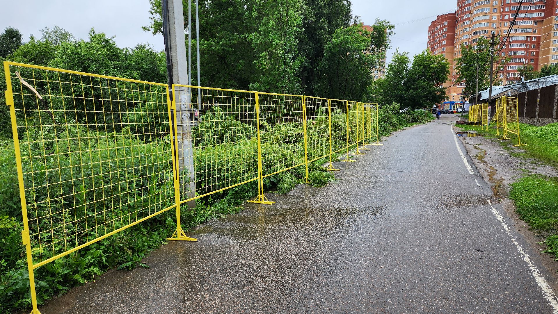 Благоустройство, Новая пешеходная зона, щёлково,