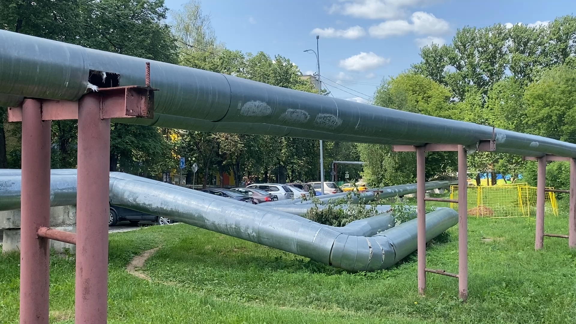 сети теплотрассы, власиха теплосеть, реконструкция сетей, цветной бульвар власиха, трубы горячего водоснабжения,