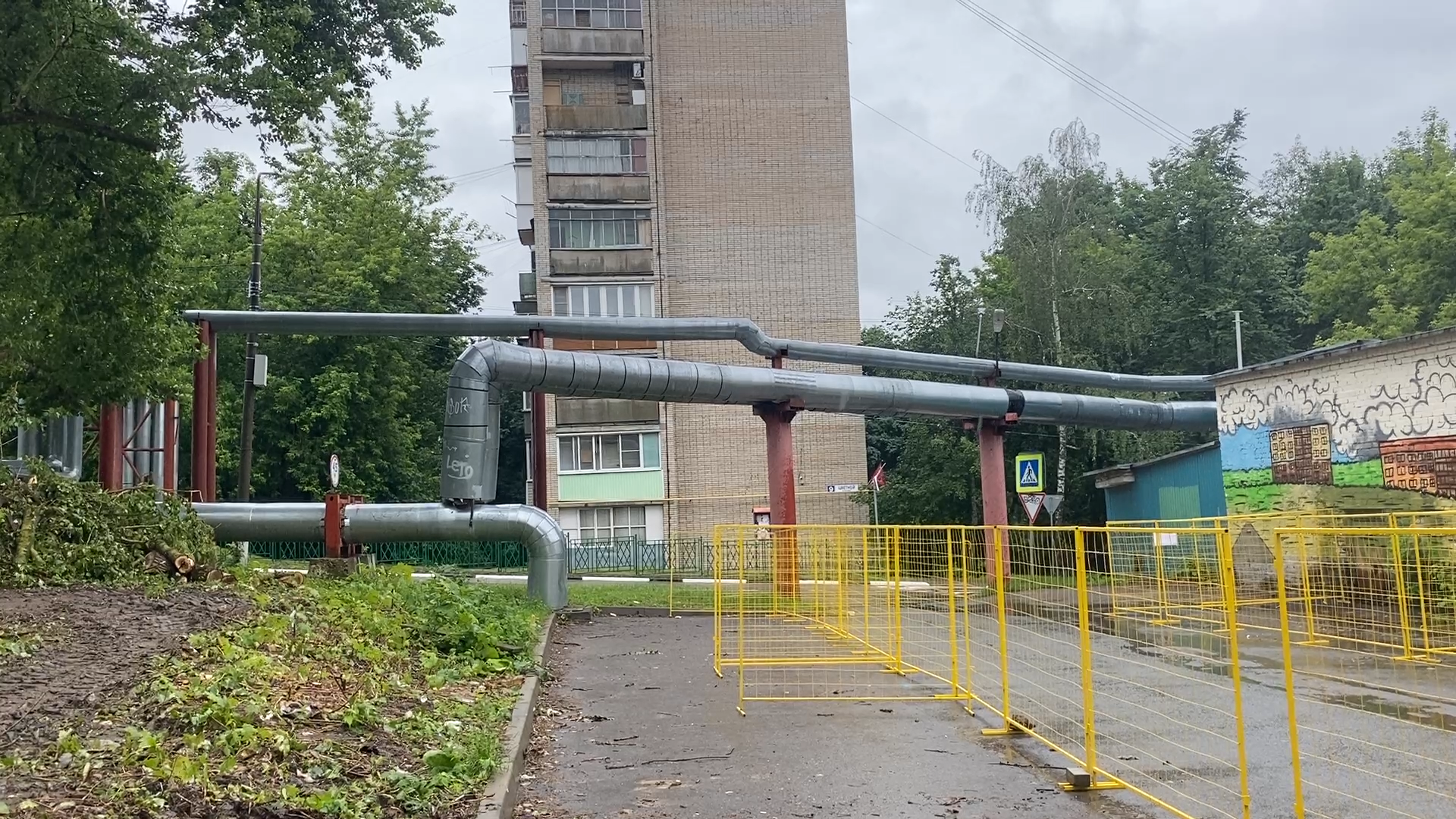 сети теплотрассы, власиха теплосеть, реконструкция сетей, цветной бульвар власиха, трубы горячего водоснабжения,