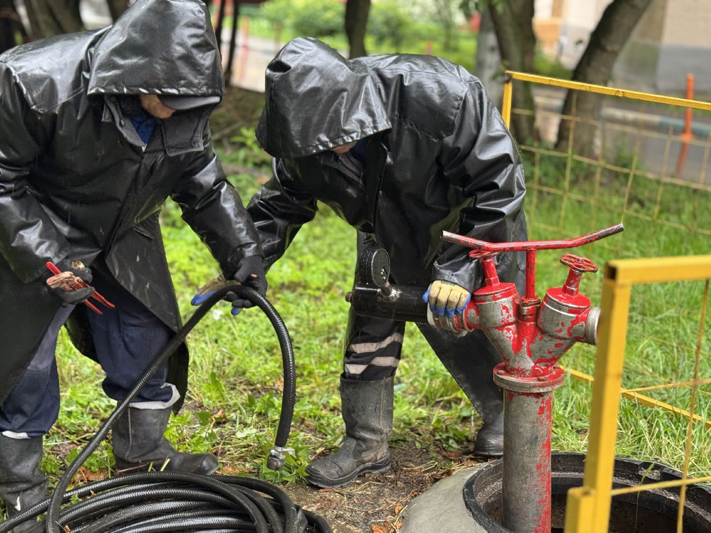 промывка труб хвс, балашиха, микрорайон кучино,