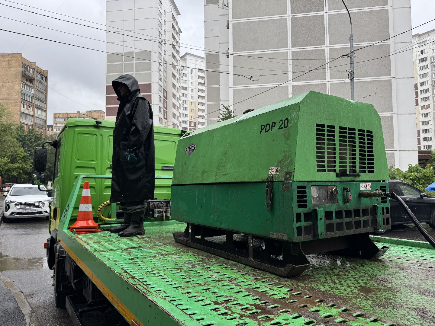 промывка труб хвс, балашиха, микрорайон кучино,