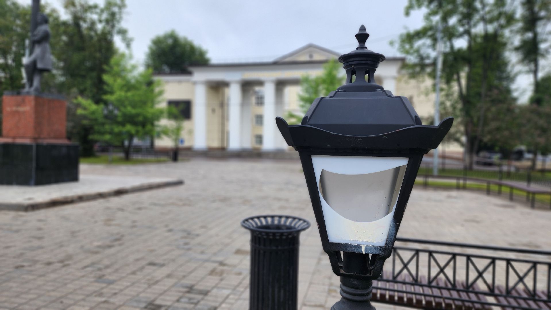 замена плитки, Обновление сквера, щёлково,