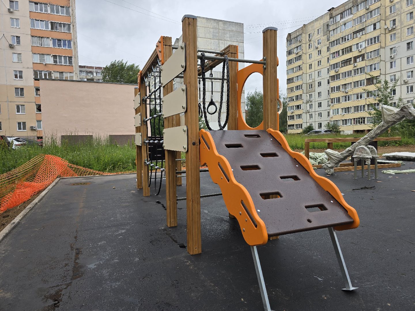 Коломна, детская площадка, установка детской площадки,