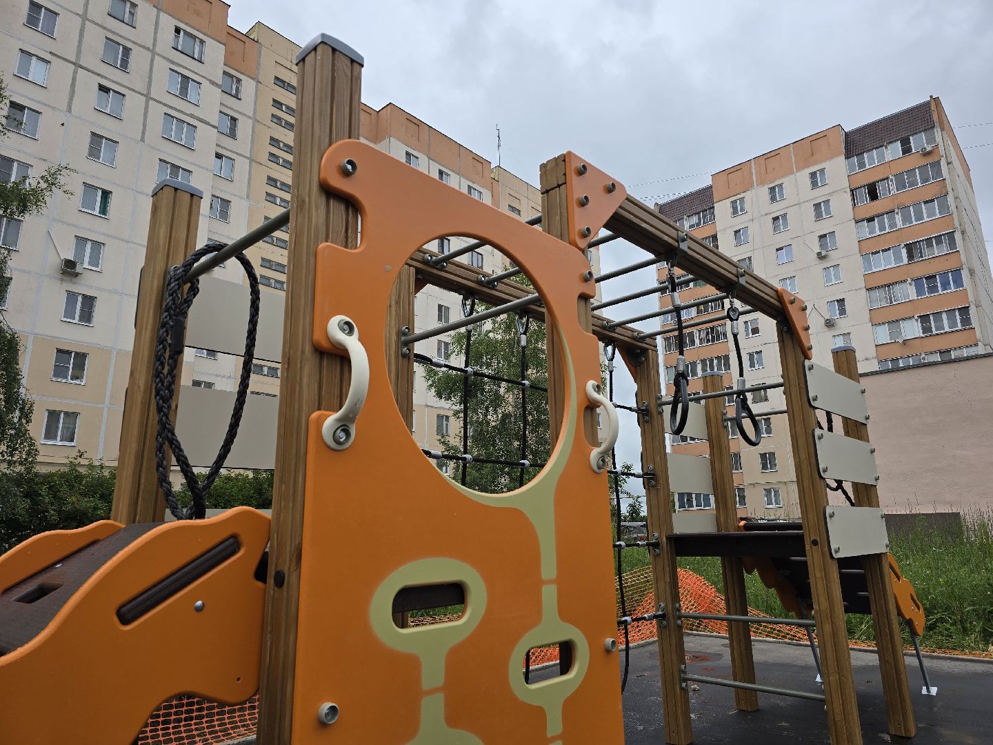 Коломна, детская площадка, установка детской площадки,