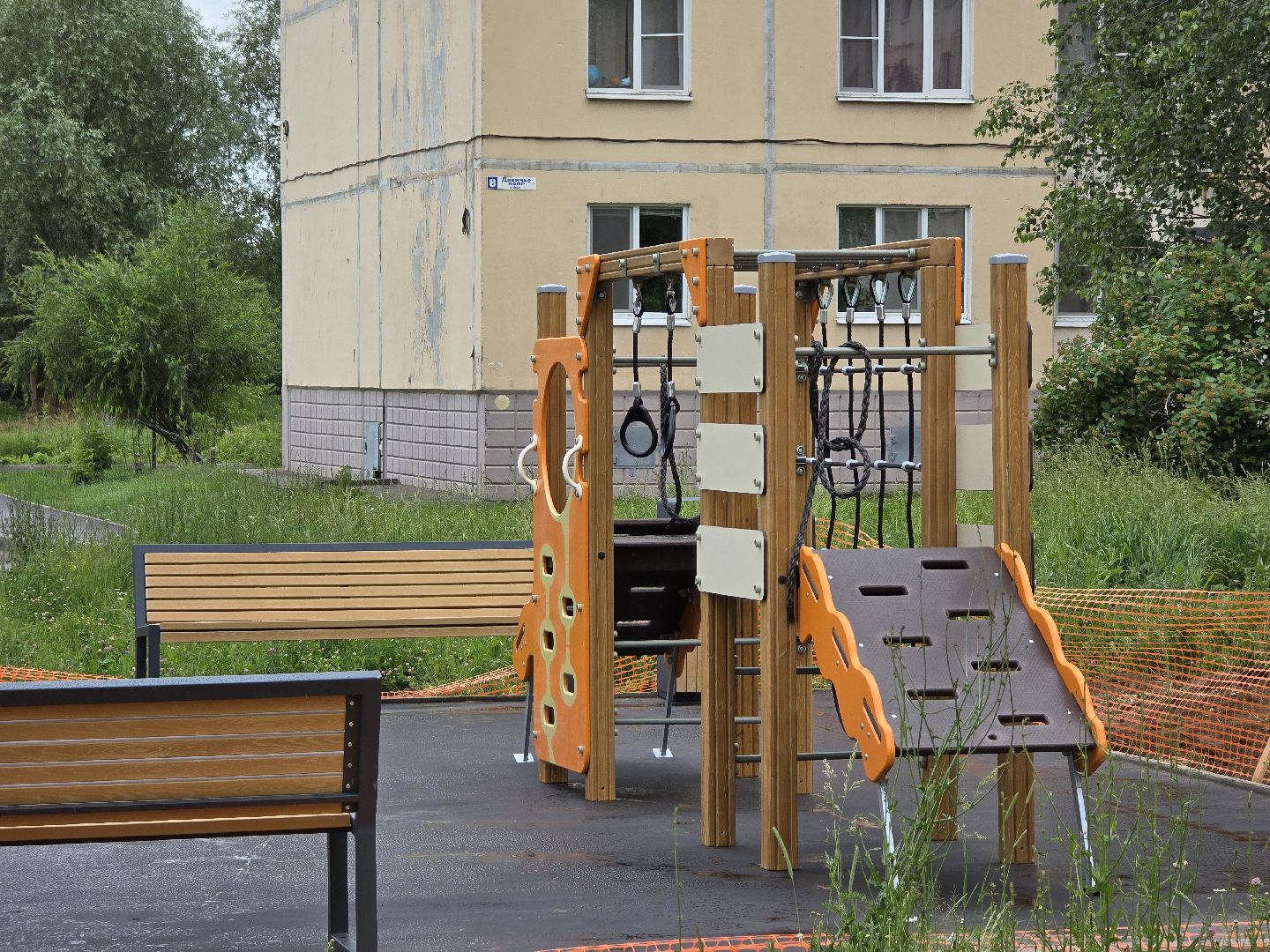 Коломна, детская площадка, установка детской площадки,