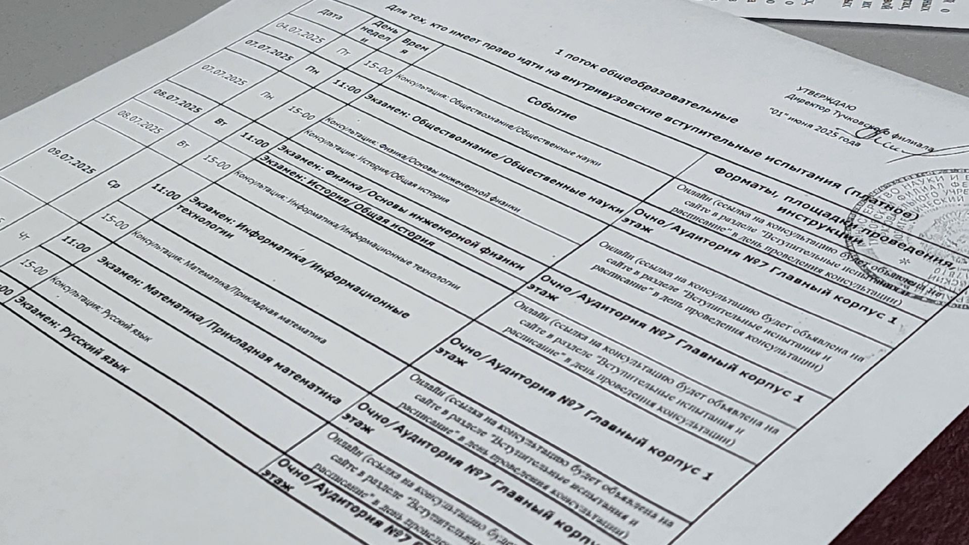 Руза, тучковский политех,Приемная комиссия , Образование,