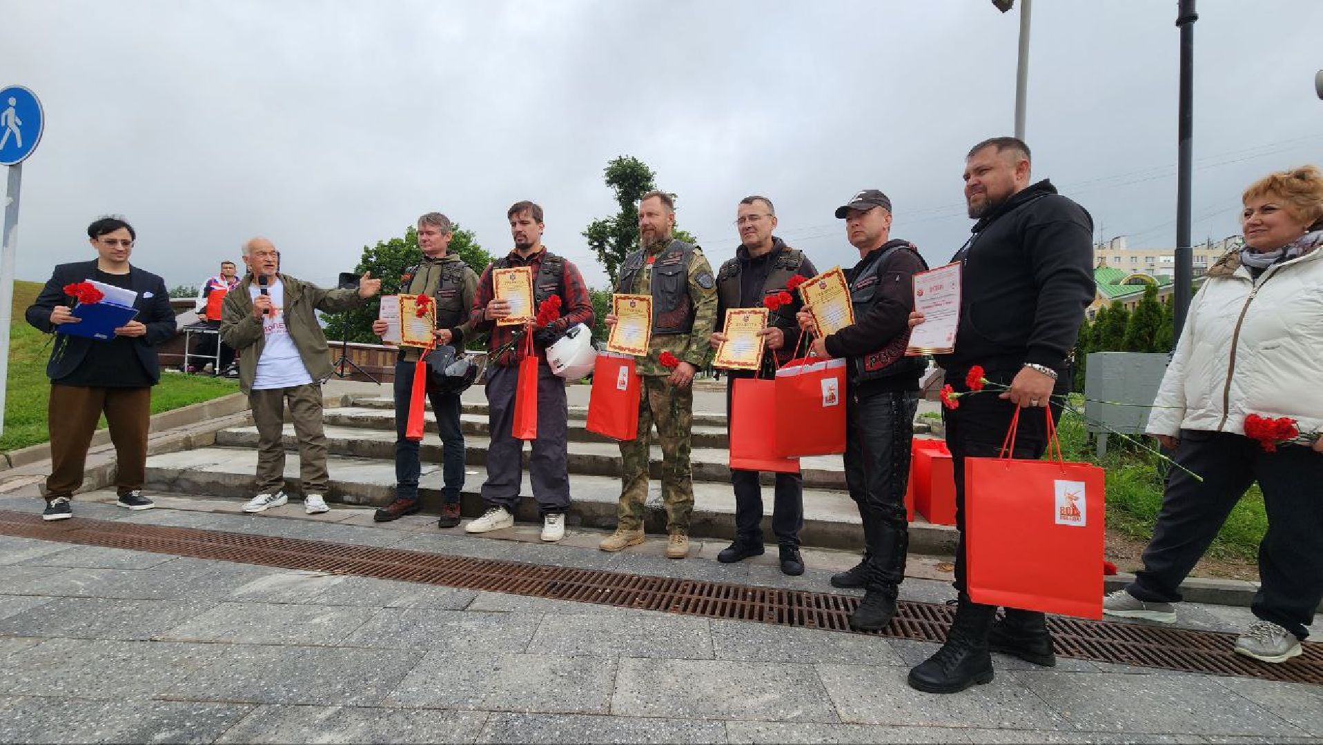 Дмитров, Автопробег, День Победы, 80 - летие Победы,