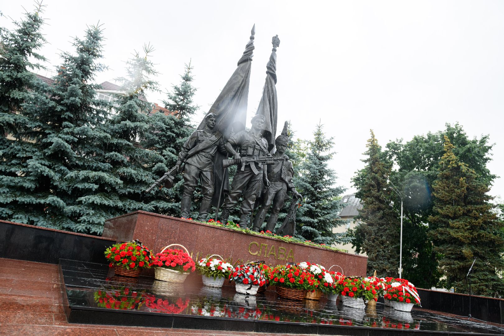 день памяти и скорби, 22 июня 1941 года, лыткарино, вов, великая отечественная война, возложение цветов,