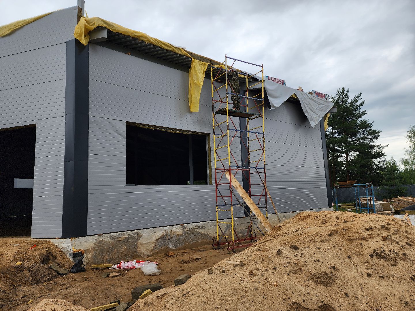 красноармейск, городской округ пушкинский, строительство цеха, бытовая химия,