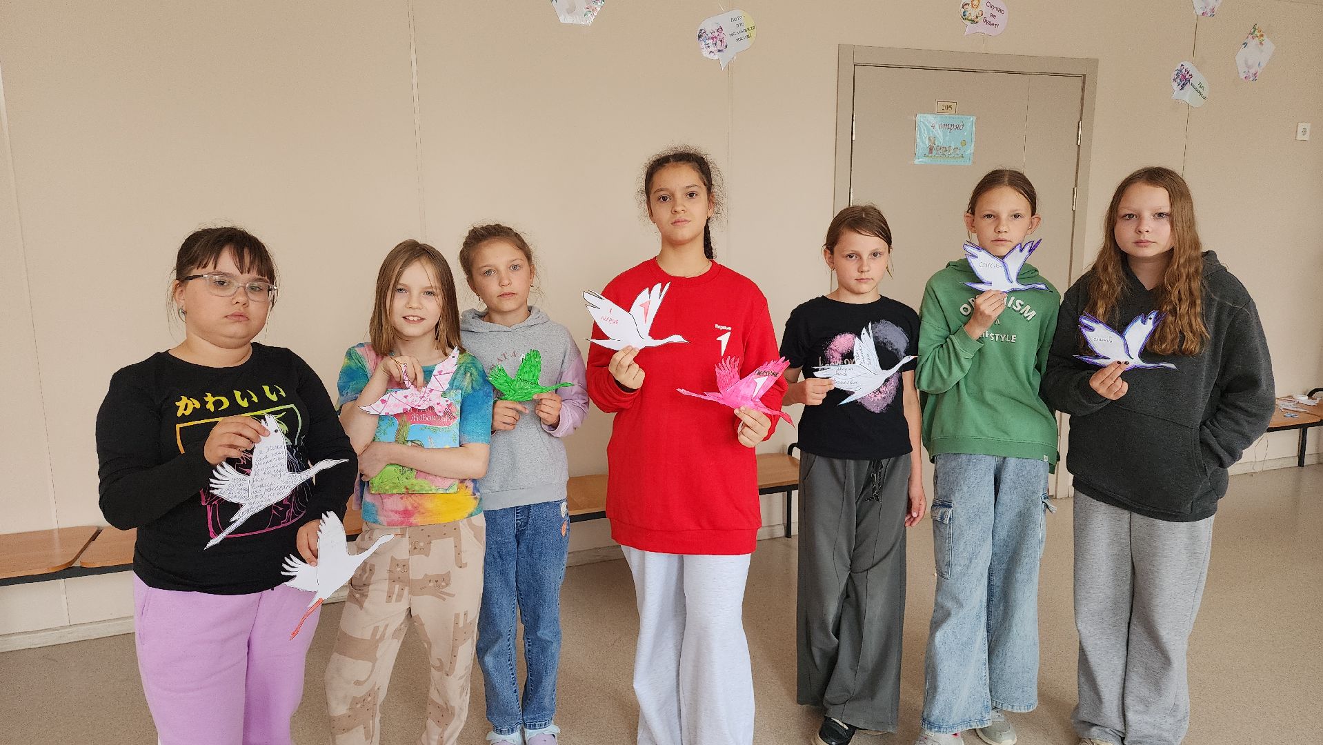 день памяти и скорби, журавли, дети, лагерь, школьный лагерь, лосино-петровский,