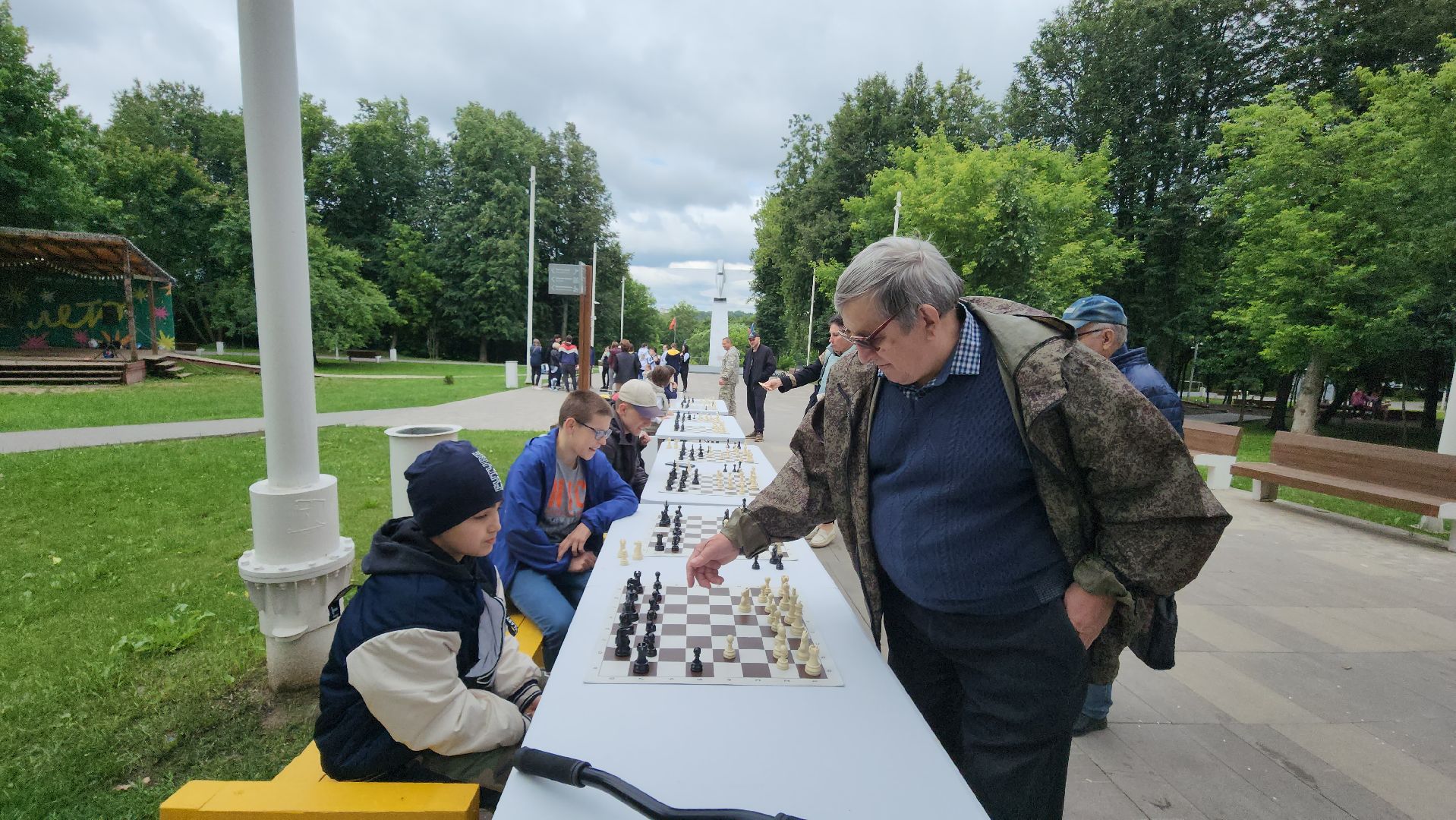 Шахматы, Истра, Все за спорт, городской парк,
