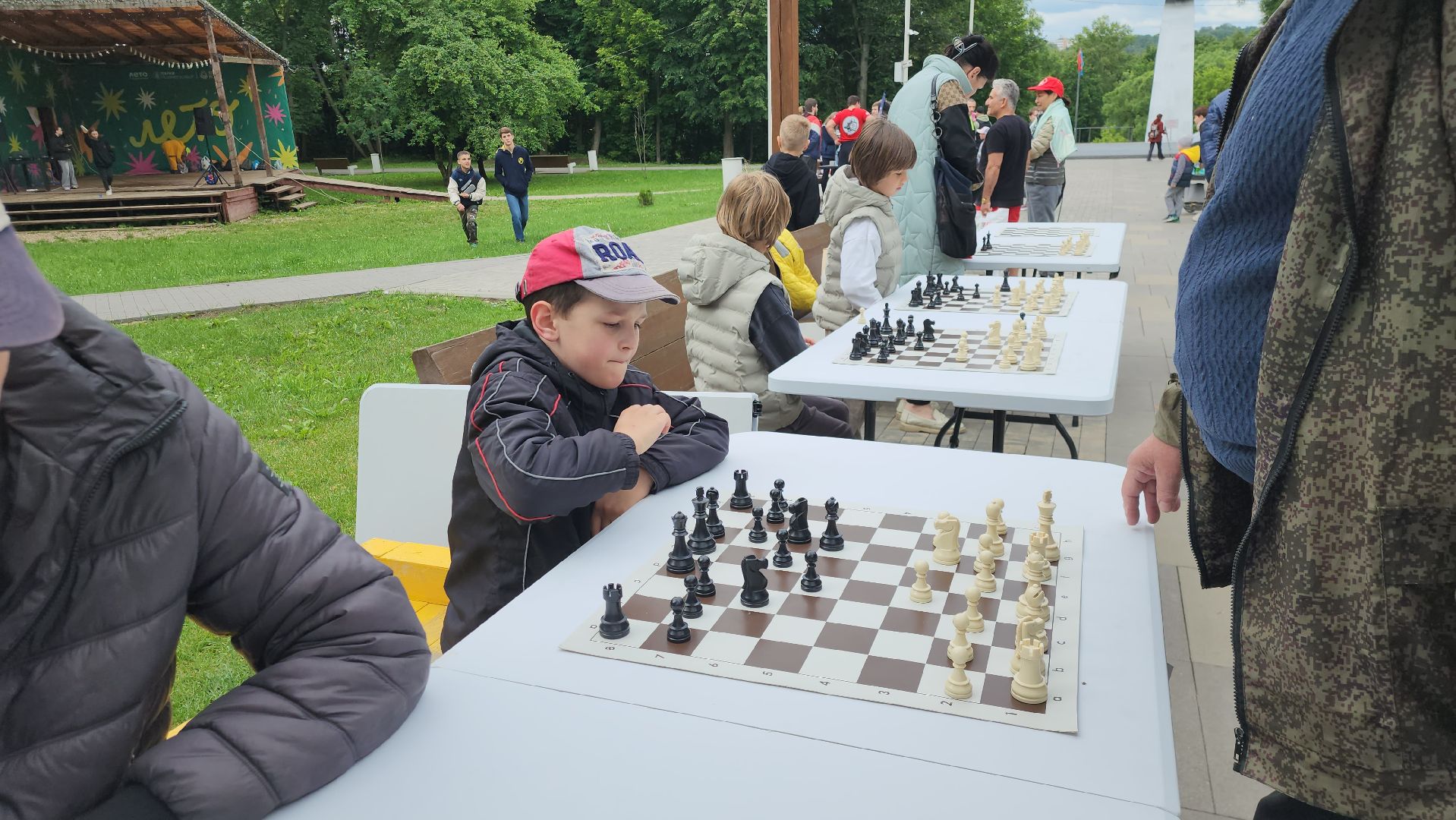 Шахматы, Истра, Все за спорт, городской парк,