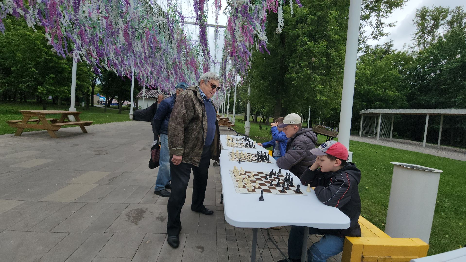 Шахматы, Истра, Все за спорт, городской парк,