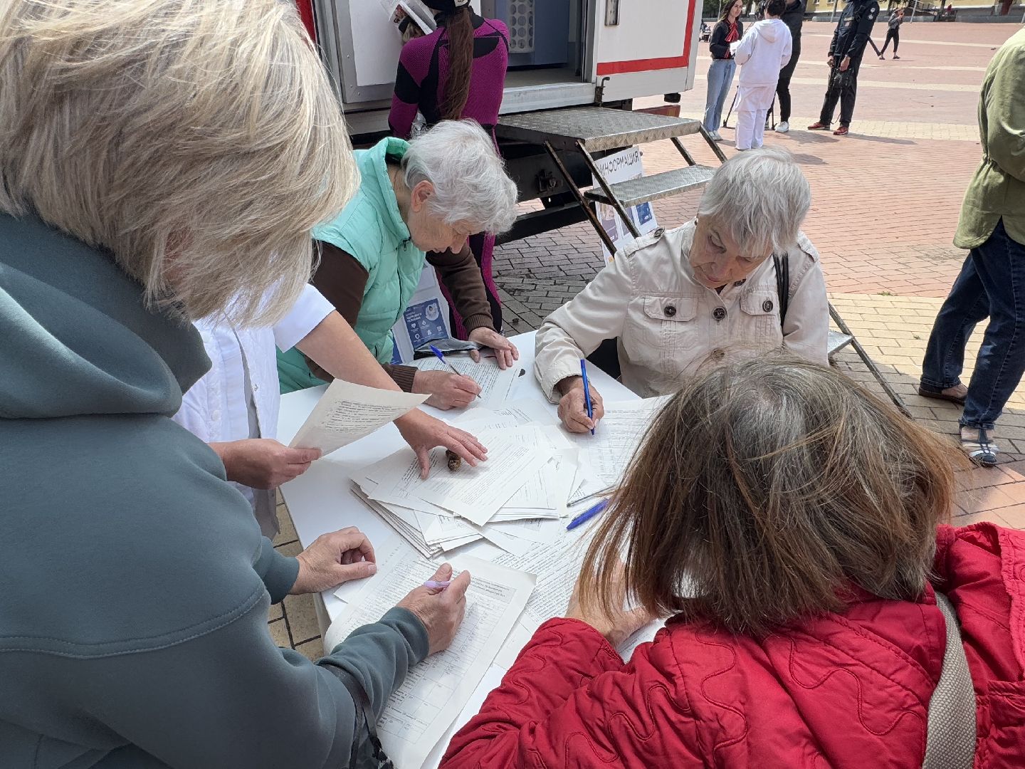 мобильный фап, диспансеризация, балашиха, парк пехорка,