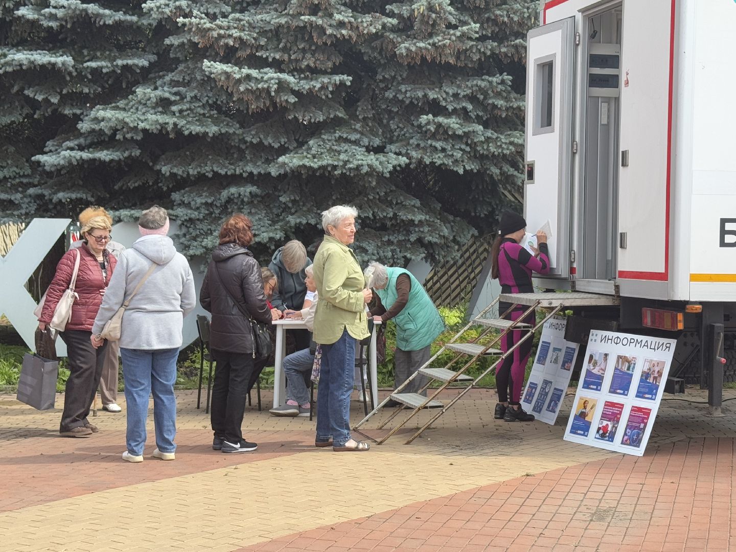 мобильный фап, диспансеризация, балашиха, парк пехорка,