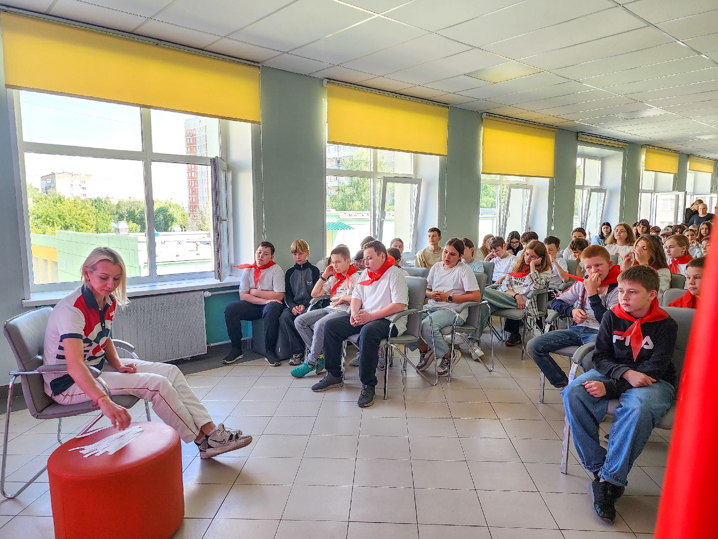 Подольск, умные каникулы, олимпийская чемпионка,