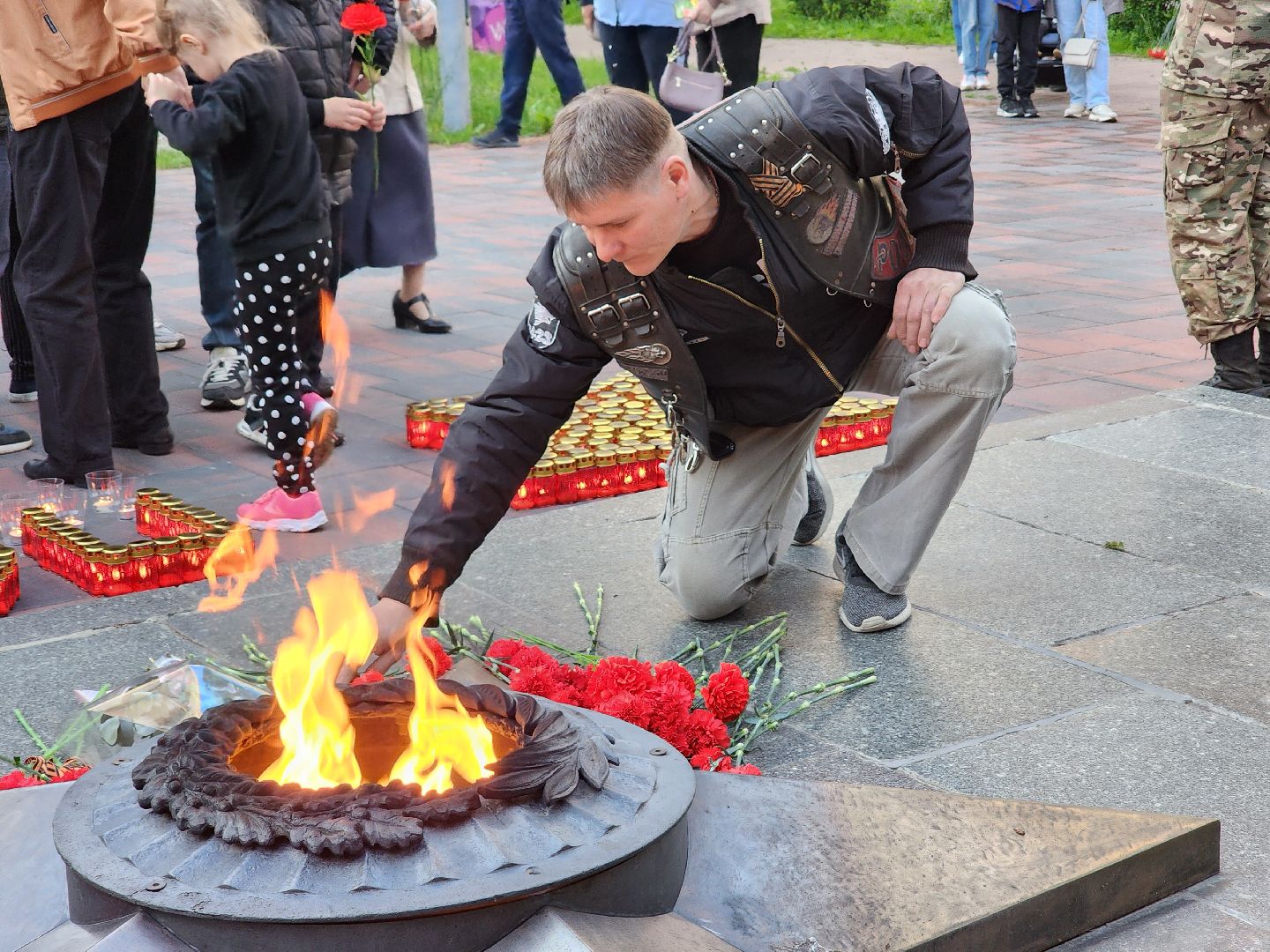 воскресенск, свеча памяти, память,