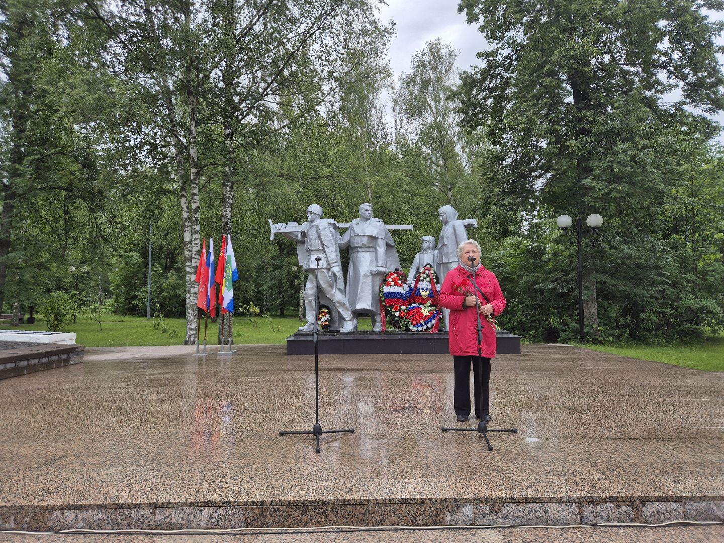 Деньпамятиискорби, Дубна, Акция, Возложениецветов, Помнимисторию,