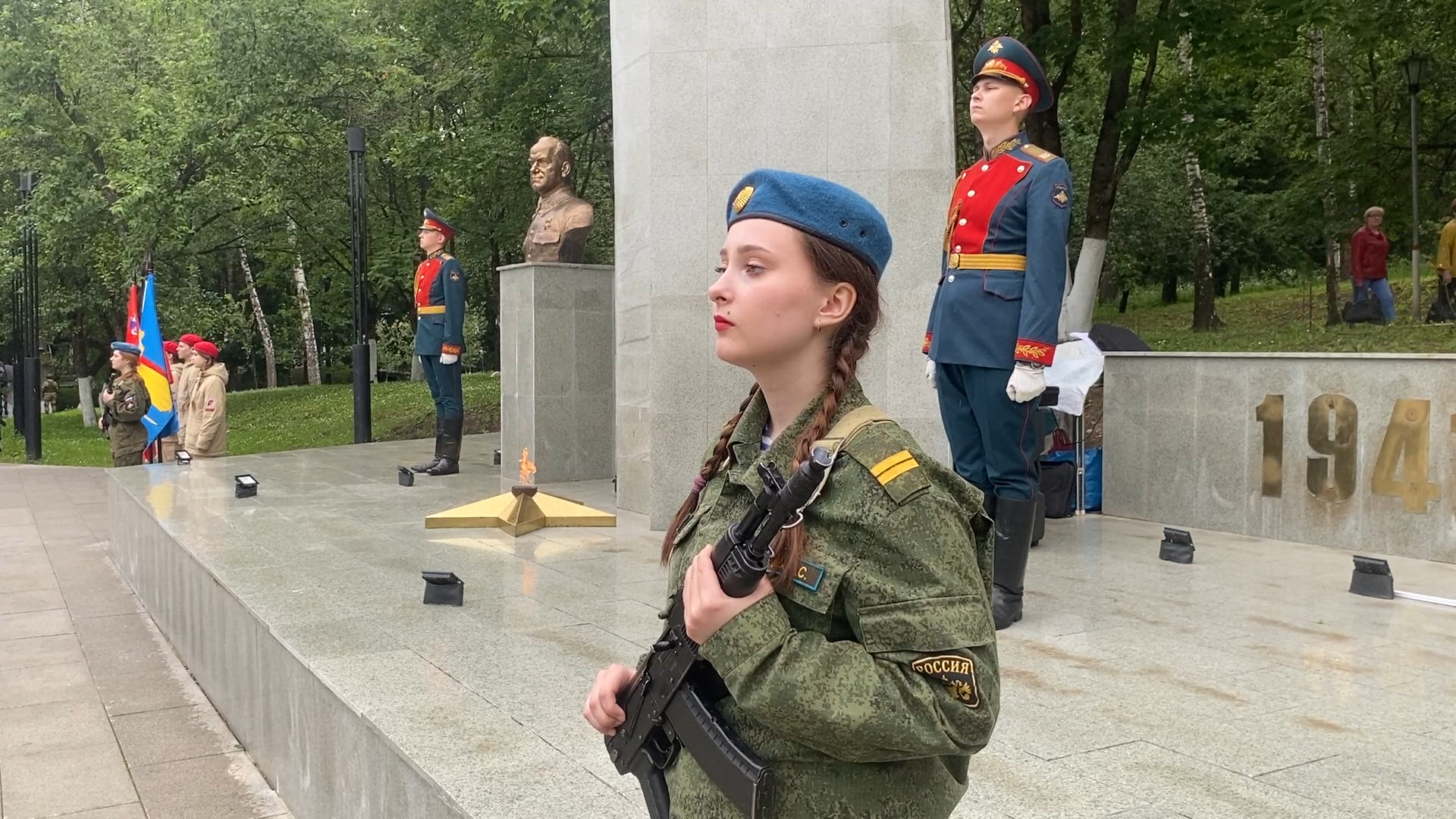 герои великой отечественной войны, власиха маршал жуков, память народа, военнослужащие рвсн, акция память,