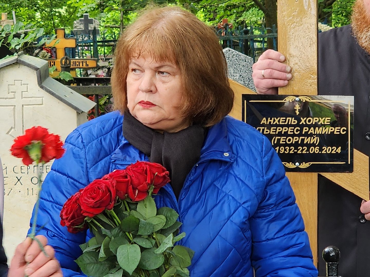 чехов, село мелихово, режиссер анхель гутьеррес, захоронение праха, похороны, панихида, писатель антон чехов, актер николай бурляев, молебен,