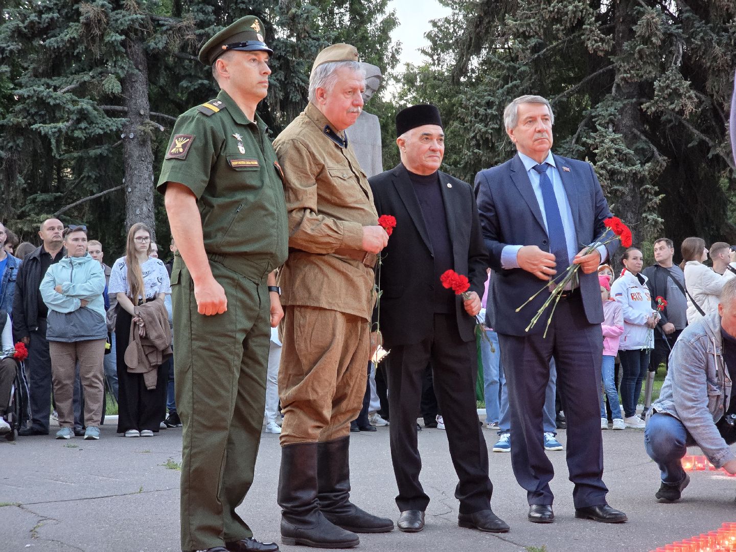 Коломна , день памяти и скорби, свеча памяти,