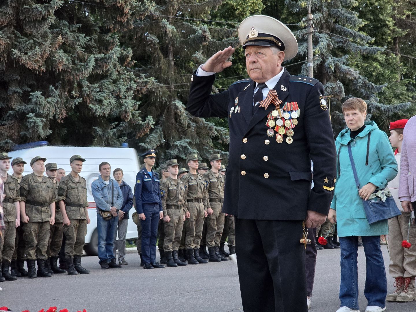 Коломна , день памяти и скорби, свеча памяти,