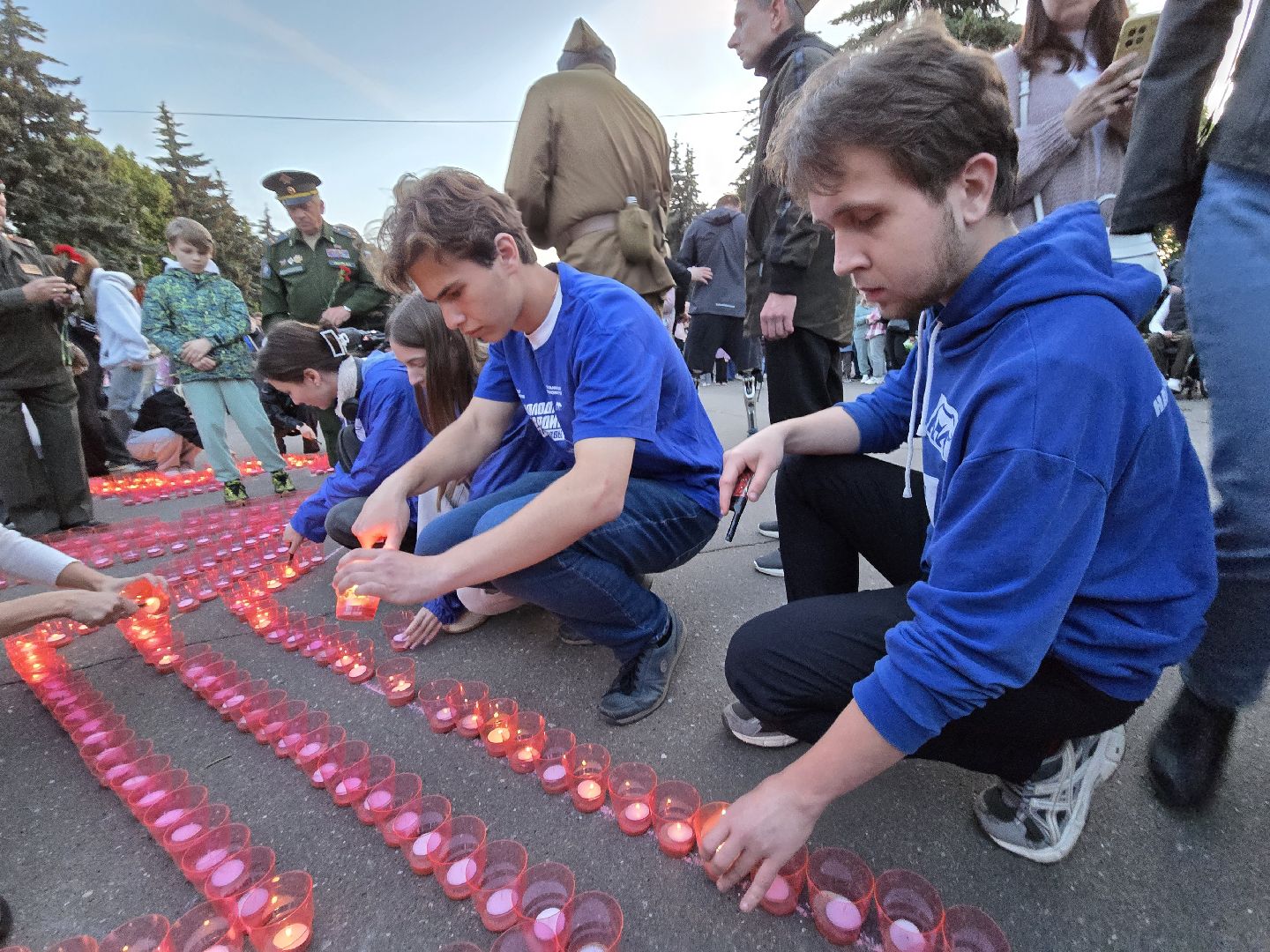 Коломна , день памяти и скорби, свеча памяти,