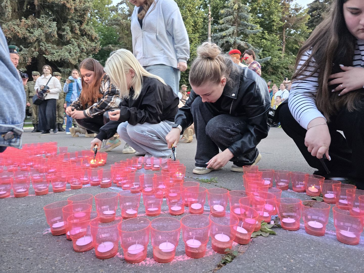 Коломна , день памяти и скорби, свеча памяти,