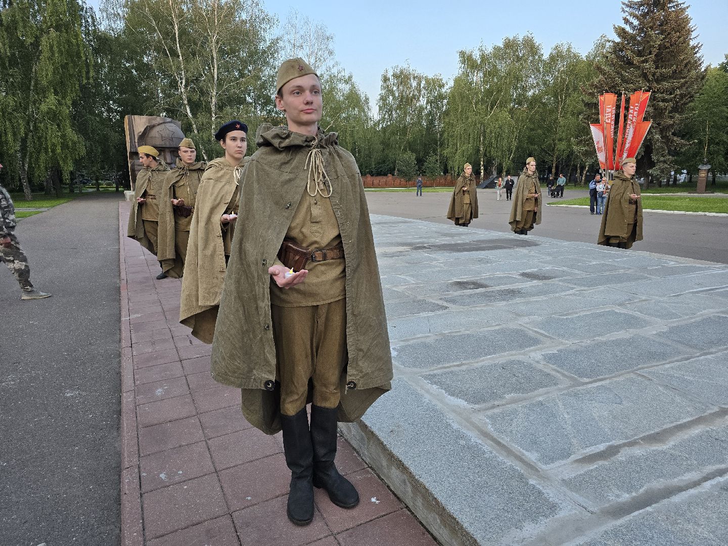 Коломна , день памяти и скорби, свеча памяти,