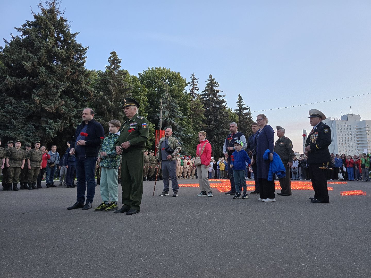 Коломна , день памяти и скорби, свеча памяти,