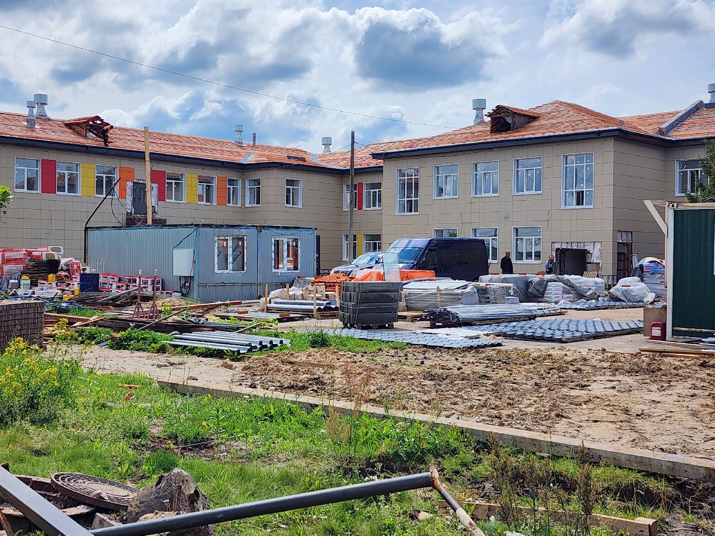 капитальный ремонт, образование, ремонт школы, обухово, богородский городской округ,