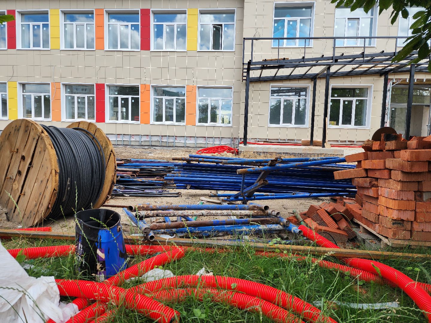 капитальный ремонт, образование, ремонт школы, обухово, богородский городской округ,