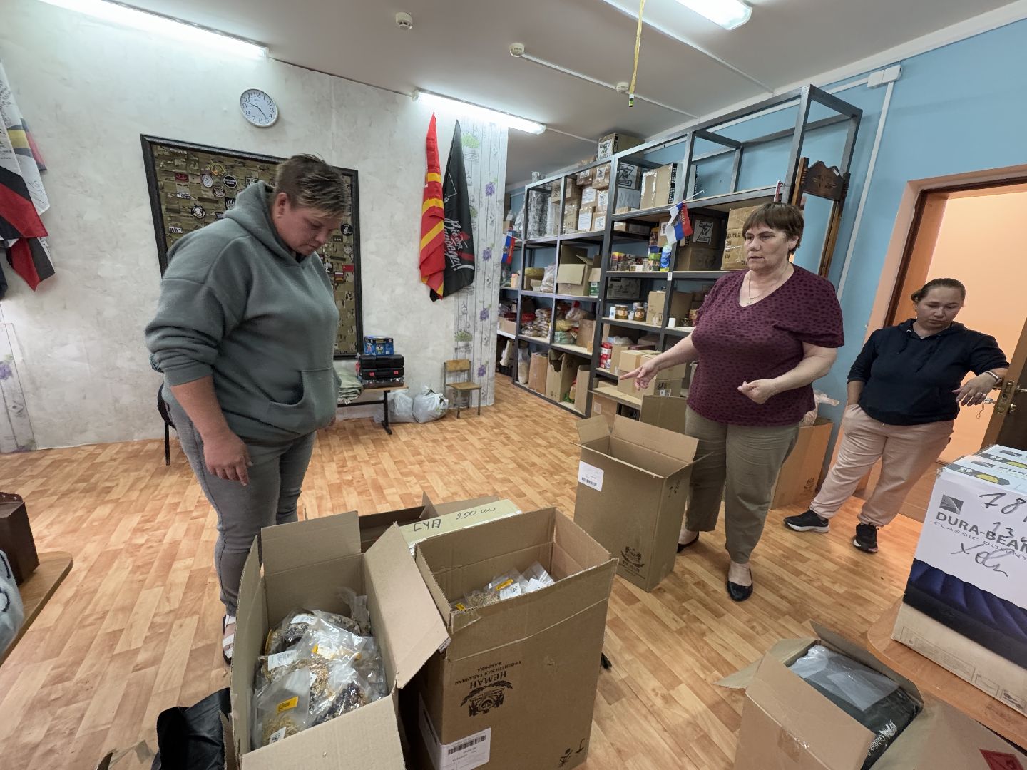 шаховская, гуманитаная помощь, сво, отправка груза,штаб помощи,