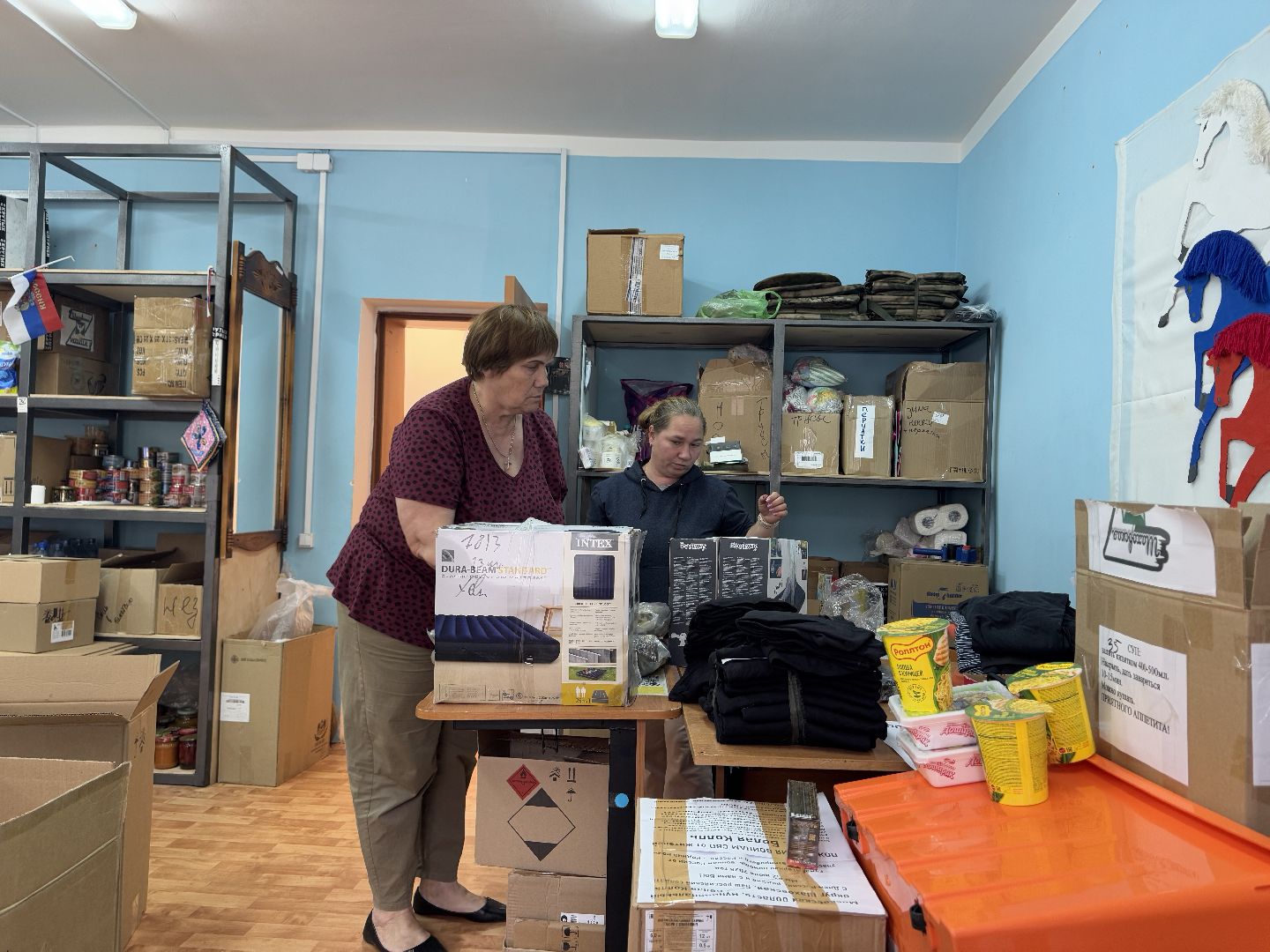 шаховская, гуманитаная помощь, сво, отправка груза,штаб помощи,