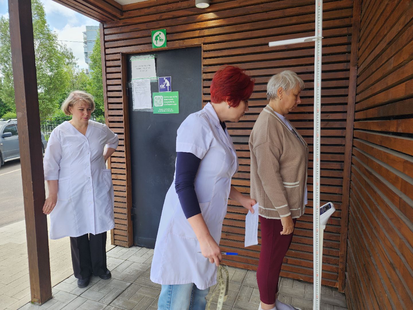 диспансеризация жителей, орехово-зуево,проверь свое здоровье в парке,