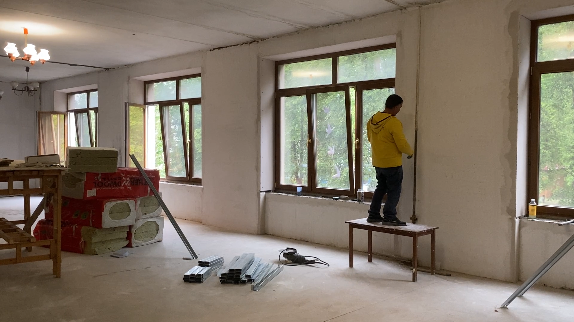 ремонт библиотеки, библиотека власиха, дворец культуры, новая библиотека, книгохранилище власиха,