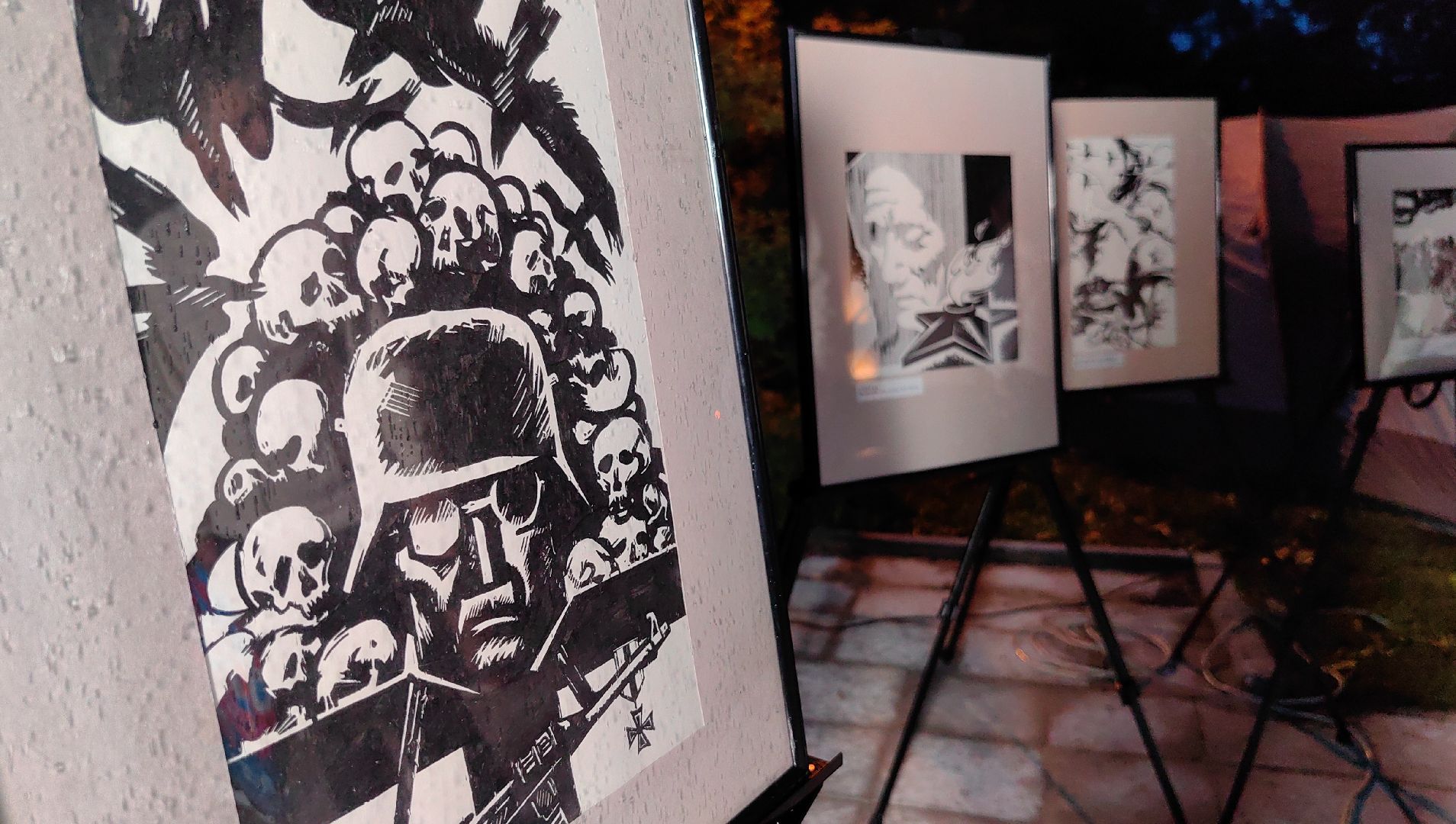 День памяти и скорби, помятник,  свеча, звезда, воины,