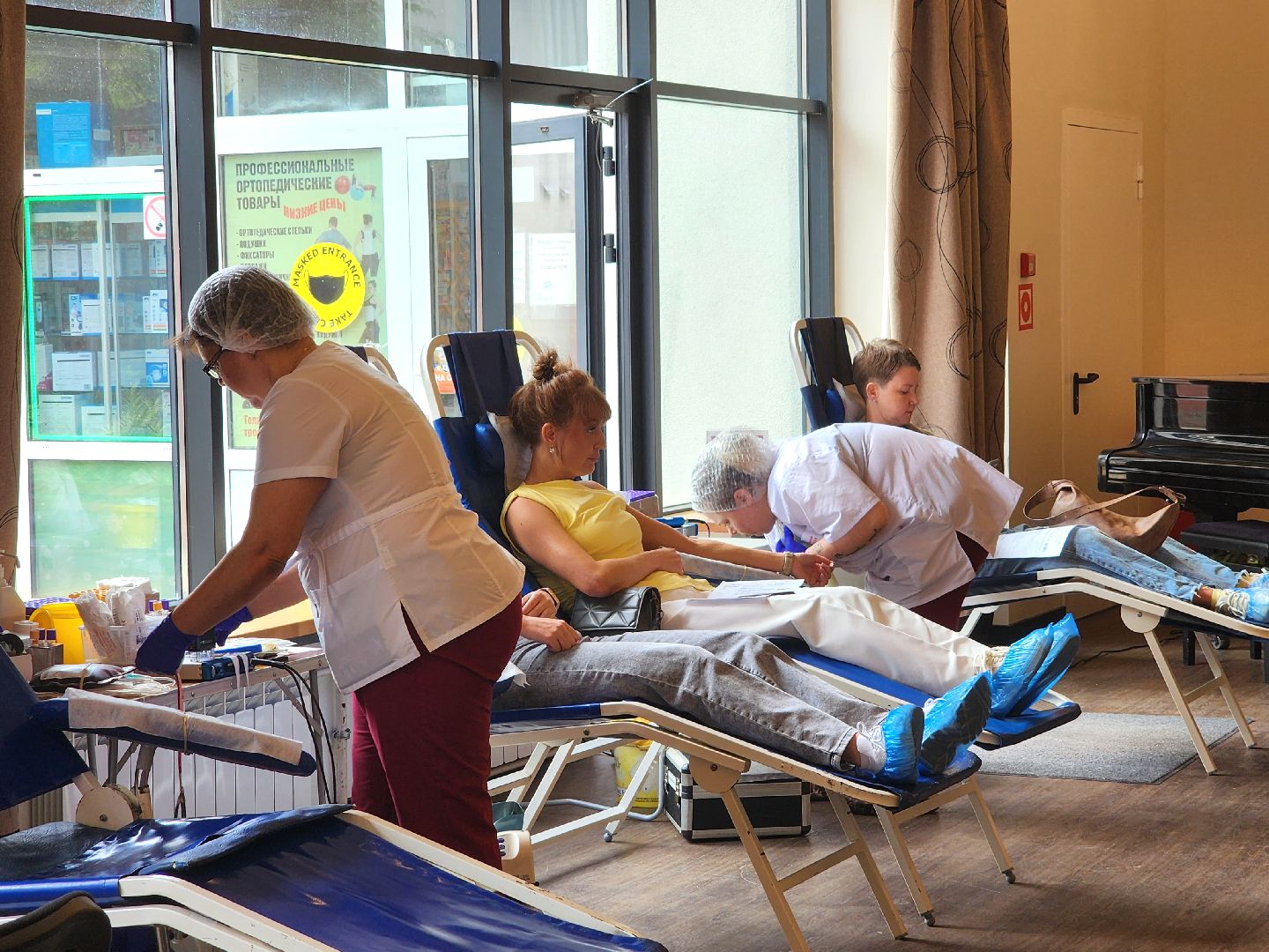 дубна, блохинка, донорская акция, доноры подмосковья, дубненская городская больница,