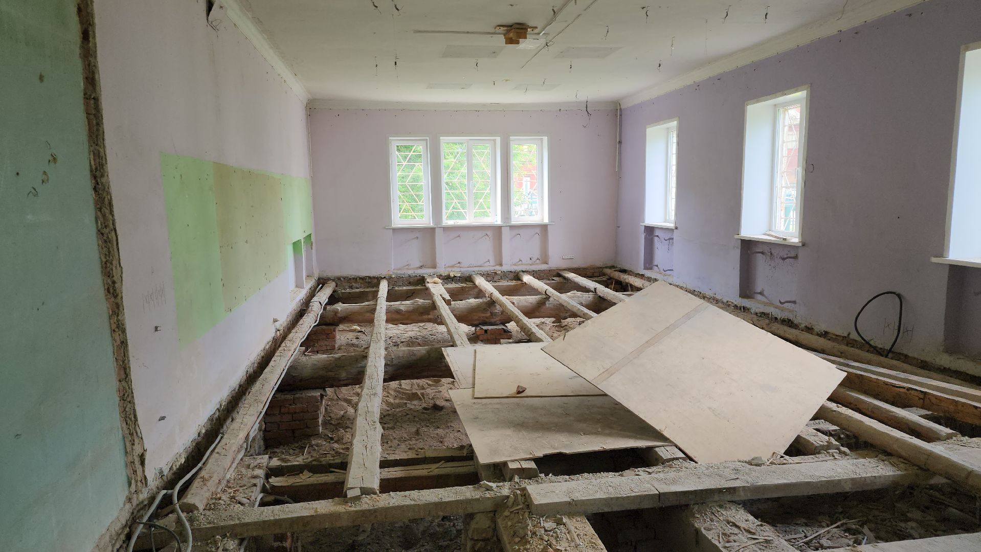 ремонт дк, щёлково, сельский дом культуры, Культурно-спортивный комплекс,