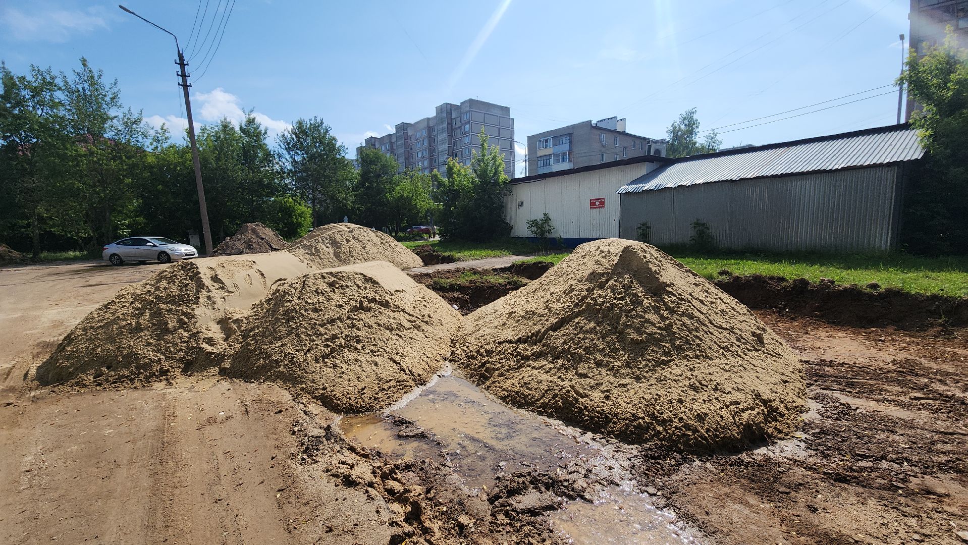 серпухов, подмосковье, ремонт двора,