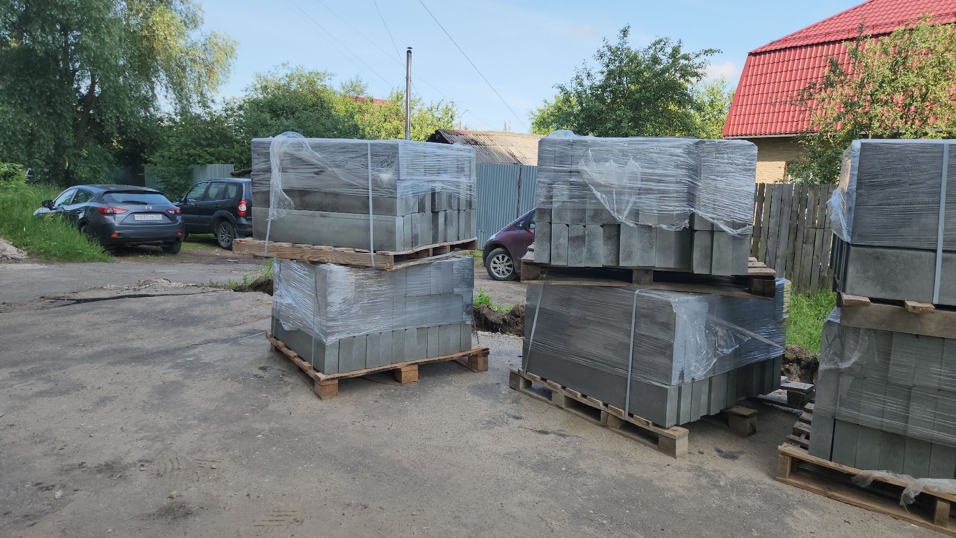 серпухов, подмосковье, ремонт двора,